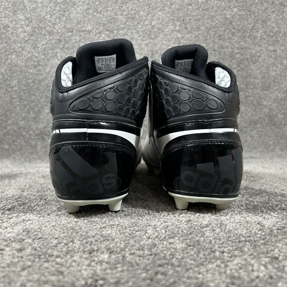 Adidas Malice Fly G2307 Mens Size 15 Black White Football Cleats Shoes New main image 4